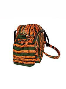 Ankara Diaper Bag, 15″ * 6″ * 11″