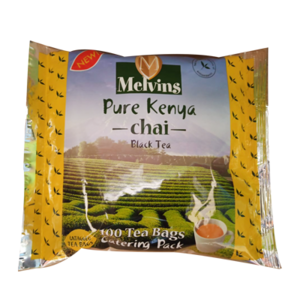 Melvins Pure Kenya Tea 100 Teabags Untagged (catering Pack)