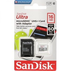 Sandisk Micro Sdhc-card 16gb