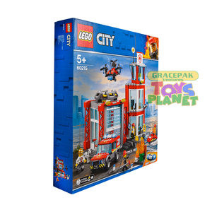 Lego City Fire Station 60215 Fire Rescue Tower Building Set - 509 Pieces