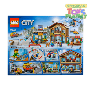 Lego City Ski Resort 60203 Building Kit - 806 Pieces