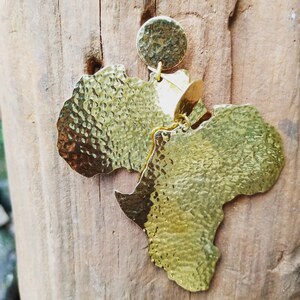 Africa Hammered Earrings