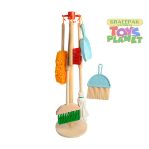 Wooden Children’s Cleaning Tools