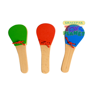 4pcs Wooden Castanet Clappers