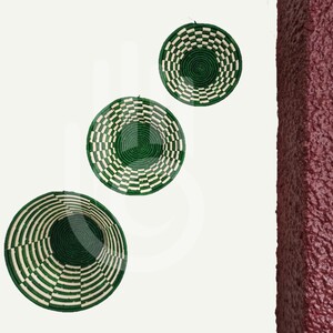 Handwoven 3-piece Wall Decoration Set(bowls)