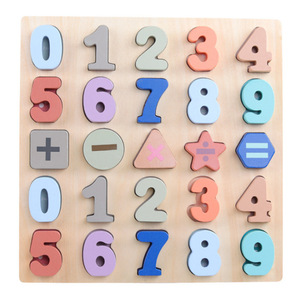 Wooden Number Educational Board