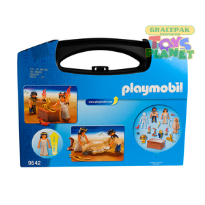 Playmobil 9542 History Egyptian Treasure Carry Case