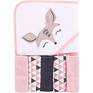 Baby Hooded Towel With 5 Washcloths