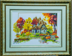 Csi 702 Cross Stitched Cottage