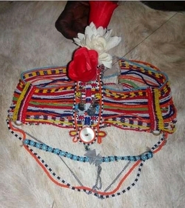 Flowered Beaded Headcrown