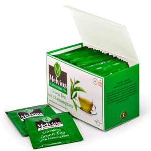 Melvins Green Tea With Lemongrass Teabags 25s