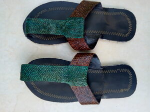 Fish Skin Leather Sandals