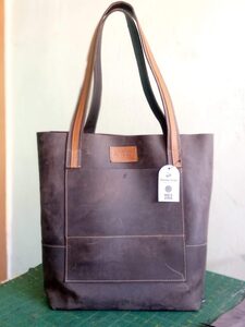 Khetsi Leather Tote Bag