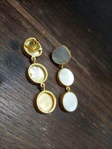 Mother Of Pearl Drop Earrings