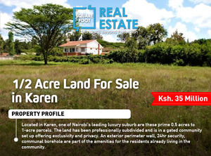 1/2 An Acre Land