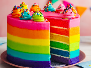 Rainbow Cake