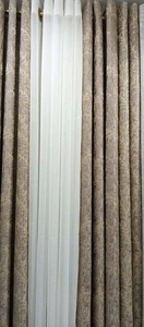 Beige Curtains