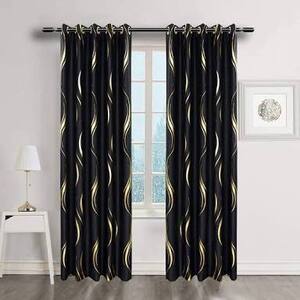 Black And Gold Curtains