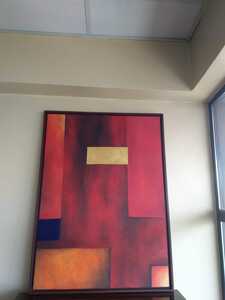 Bold Abstract Canvas Painting