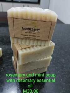 Rosemary And Mint Soap With Rosemary Essential Oil