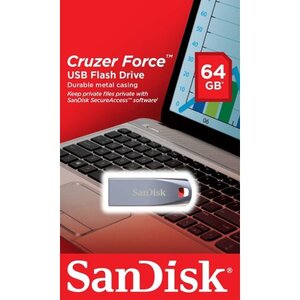 Sandisk Cruzer Force Metallic Usb 3.0 Flash Drive 64gb