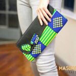 Kitenge Clutch Bag