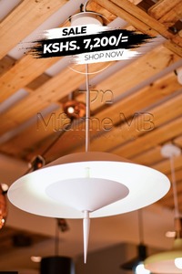 White Pendant Light