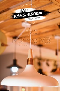 New Shape White Pendant Light